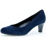 Blaue Gabor Damenpumps aus Leder mit herausnehmbarem Fußbett Größe 40,5 