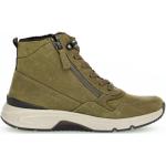 Grüne Gabor Rollingsoft High Top Sneaker & Sneaker Boots aus Nubukleder leicht für Damen Größe 41 