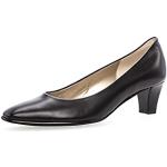 Schwarze Elegante Gabor High Heels & Stiletto-Pumps in Breitweite aus Glattleder für Damen Größe 35 zum Abschlussball 