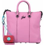 Pinke Elegante Gabs G3 Lederhandtaschen aus Leder für Damen mini 