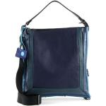 Blaue Gabs Sofia Lederhandtaschen aus Baumwolle für Damen 