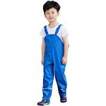 Blaue Wasserdichte Atmungsaktive Kindermatschhosen mit Knopf für Jungen Größe 92 