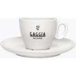 Reduzierte Dunkelbraune Gaggia Runde Kaffeetassen-Sets 120 ml aus Keramik spülmaschinenfest 