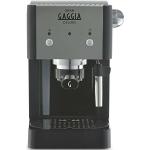 Gaggia ri8425/11 Macchina da caffè manuale ri8425 11/Kaffeevollautomat, Acrylnitril-Butadien-Styrol, 2 Cups, Schwarz/Silber