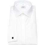 Weiße Elegante Seidensticker Nachhaltige Kentkragen Hemden mit Kent-Kragen aus Baumwolle für Herren 