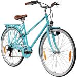 Galano Florenz Damenfahrrad 28 Zoll Stadtrad 155 - 185 cm Cityrad mit 6 Gängen retro Fahrrad