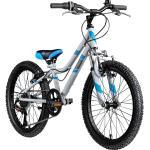 Galano GA20 Kinderfahrrad Mädchen Jungen 120 - 135 cm Fahrrad 20 Zoll ab 6 Jahre Mountainbike 7 Gänge MTB Hardtail Kinder Fahrrad... grau/blau, 26 cm