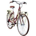 Galano Hollandrad 700c Damenfahrrad Citybike Damenrad 28" Caledonia Fahrrad (rot, 48 cm)