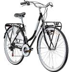 Galano Hollandrad 700c Damenfahrrad Citybike Damenrad 28" Caledonia Fahrrad (schwarz, 48 cm)