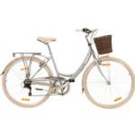 Galano Valencia vintage Damenfahrrad 28 Zoll Hollandrad retro 150 - 175 cm Tiefeinsteiger Fahrrad Stadtrad mit 6 Gängen und V-Brakes
