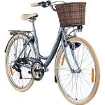 Galano Valencia Damenfahrrad 28 Zoll retro Hollandrad Damen 150 - 175 cm Tiefeinsteiger Fahrrad Stadtrad mit 6 Gängen und V-Brakes