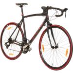 Galano Vuelta STI Rennrad für Damen und Herren ab 150 cm Fahrrad Road Bike Fitnessrad Rennfahrrad für Einsteiger Tour 14 Gänge, Farbe:schwarz/rot, Rahmengröße:56 cm