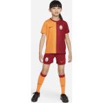 Galatasaray 2023/24 Home Nike Fußballtrikot-Set für jüngere Kinder - Orange