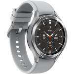 Silbernes SAMSUNG Galaxy Watch4 Uhrenzubehör mit LTE mit Gorilla-Glass-Uhrenglas zum Sport 