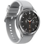 Silbernes SAMSUNG Galaxy Watch4 Uhrenzubehör mit WLAN mit Gorilla-Glass-Uhrenglas zum Sport 