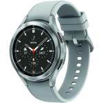 SAMSUNG Galaxy Watch4 Armbanduhren aus Edelstahl mit Chronograph-Zifferblatt zum Fitnesstraining 