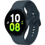 Anthrazitfarbene 5 Bar wasserdichte SAMSUNG Galaxy Watch5 Smartwatches aus Aluminium mit Saphir mit Bluetooth mit Saphirglas-Uhrenglas für Damen 