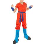 Blaue Motiv Dragon Ball Son Goku Tierkostüme aus Polyester für Kinder Größe 152 