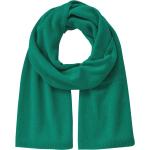 Grüne Unifarbene Kaschmir-Schals aus Kaschmir für Damen Einheitsgröße 