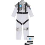 Beige Astronauten-Kostüme für Kinder Größe 116 