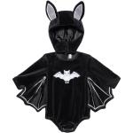Schwarze Fledermaus-Kostüme für Kinder Einheitsgröße 