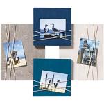 Blaue Walther Collage Bilderrahmen & Galerierahmen aus Holz 