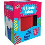 Galt Toys, 6 Liquid Paints, Ready Mix Paint for Children, Ages 3 Years Plus