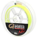 Gamakatsu G-Power Premium Braid 135m geflochtene Schnur gelb, Durchmesser/Tragkraft:0.18mm / 11.4kg