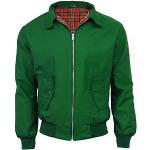 Grüne Harrington-Jacken aus Canvas für Herren Größe M 
