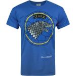 Blaue Game of Thrones Haus Stark T-Shirts für Herren 