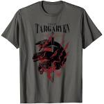 Graue Game of Thrones Haus Targaryen T-Shirts für Herren Größe S 