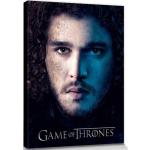 Game Of Thrones Poster Leinwandbild Auf Keilrahmen - 3. Staffel, Jon Snow (80 x 60 cm)