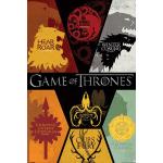 Bunte empireposter Game of Thrones Filmposter & Kinoplakate 