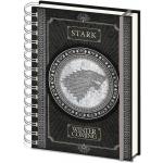 Schwarze Game of Thrones Notizbücher & Kladden DIN A5 aus Papier 