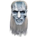 Beige Game of Thrones Weiße Wanderer Masken aus Latex 