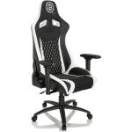Schwarze Moderne hjh Office Gaming Stühle & Gaming Chairs aus Kunstleder höhenverstellbar 