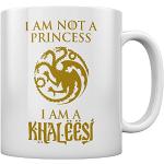 Goldene Game of Thrones Daenerys Targaryen Kaffeetassen 325 ml 