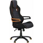 Reduzierte Anthrazitfarbene Gaming Stühle & Gaming Chairs aus Stoff gepolstert Breite 50-100cm, Höhe 50-100cm 