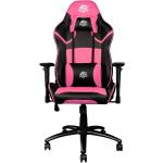Pinke Gaming Stühle & Gaming Chairs aus Kunstleder mit Armlehne 