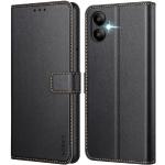 Schwarze Samsung Galaxy A05 Hüllen Art: Flip Cases mit Bildern aus Leder für Herren 