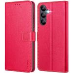 Rote Samsung Galaxy A05s Hüllen Art: Flip Cases mit Bildern aus Leder für Herren 