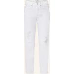 Weiße Gang Ankle-Jeans aus Baumwolle für Damen Größe S 