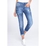 Blaue Gang Wide Leg Jeans & Relaxed Fit Jeans aus Denim für Damen 