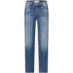 Blaue Gang Stretch-Jeans aus Baumwolle für Damen Größe S 