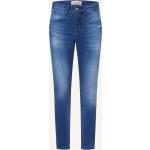 Blaue Gang Amelie Slim Fit Jeans aus Baumwolle für Damen Größe S 
