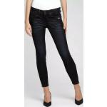 Gang Jeans Faye Skinny Samt-Optik Schwarz Sirus Low Waist Stretch Slim Hose L28
