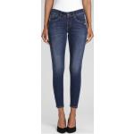 Dunkelblaue Super Skinny Gang Faye 5-Pocket Jeans aus Denim für Damen Größe XL 