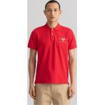 Rote Gant Shield Herrenpoloshirts & Herrenpolohemden aus Jersey Größe S 