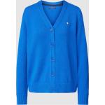 Royalblaue Gant V-Ausschnitt Damencardigans & Damenstrickjacken aus Baumwolle Größe S für den für den Herbst 