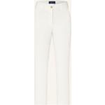 Weiße Bestickte Gant Chino mit Reißverschluss aus Baumwolle für Damen Größe M 